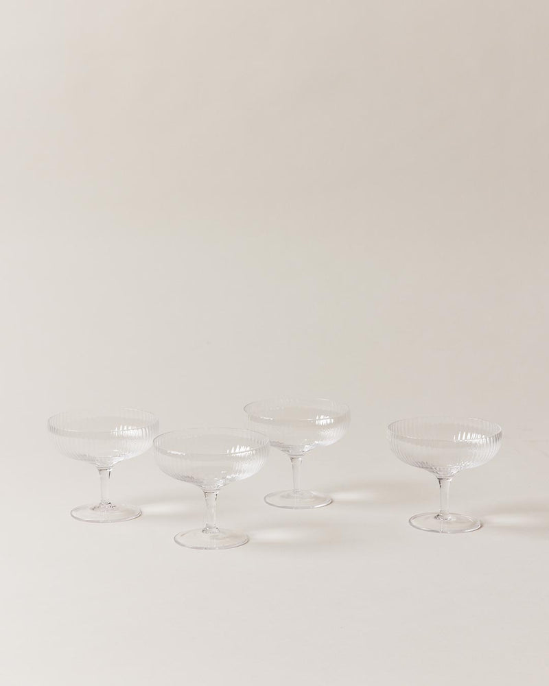 Low Coupe Cocktail Glass - Set of 4