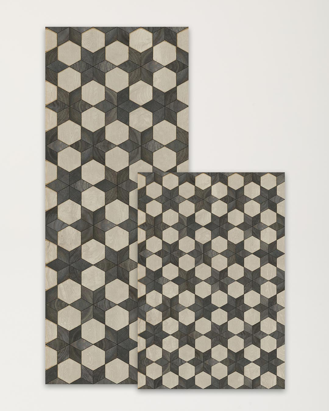 Farmhouse Pottery Marbled Star Vinyl Floor Mat