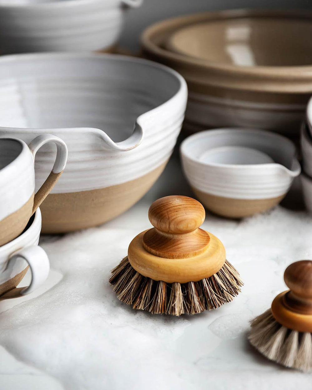 Dish Scrub Brush – Farmhouse Pottery