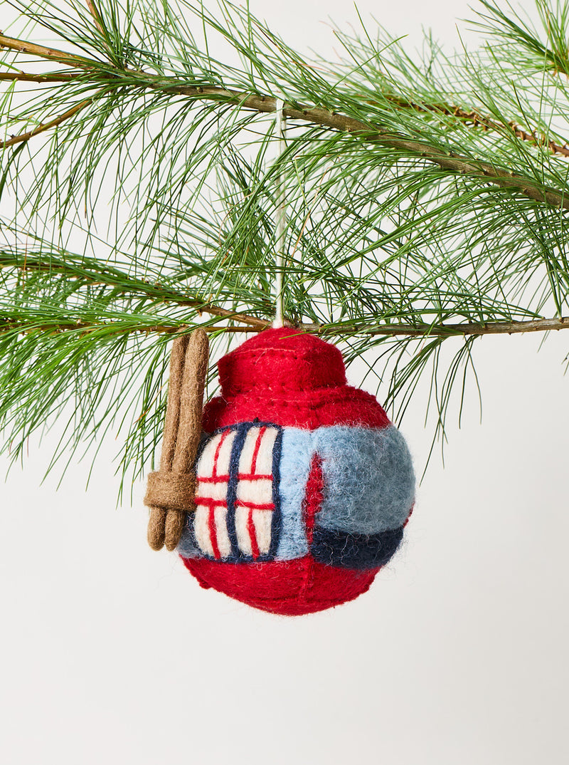 Felted Vermonter Ornament Set