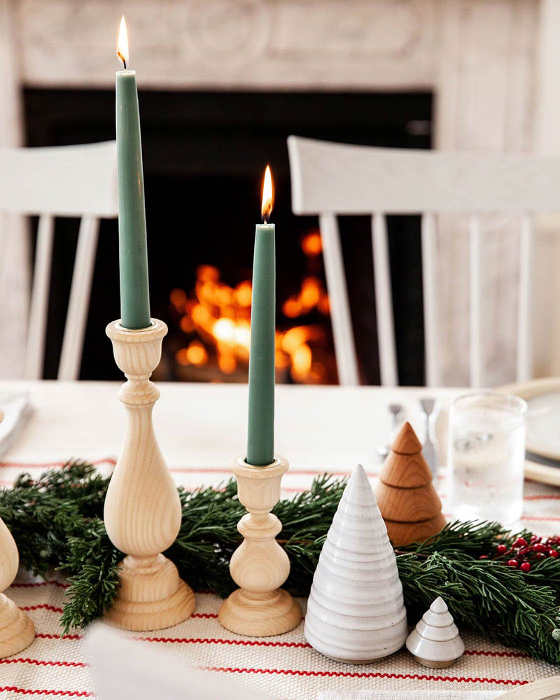 Taper Candles - Greens + Golds