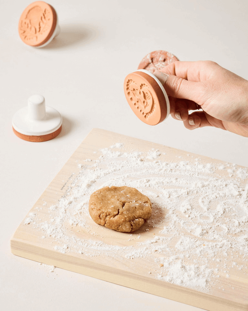 Baker's Cookie Stamp - Folk