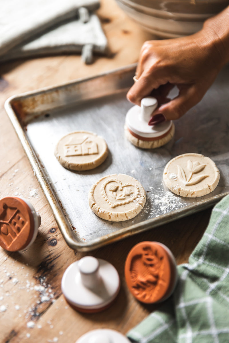 Baker's Cookie Stamp - Floral