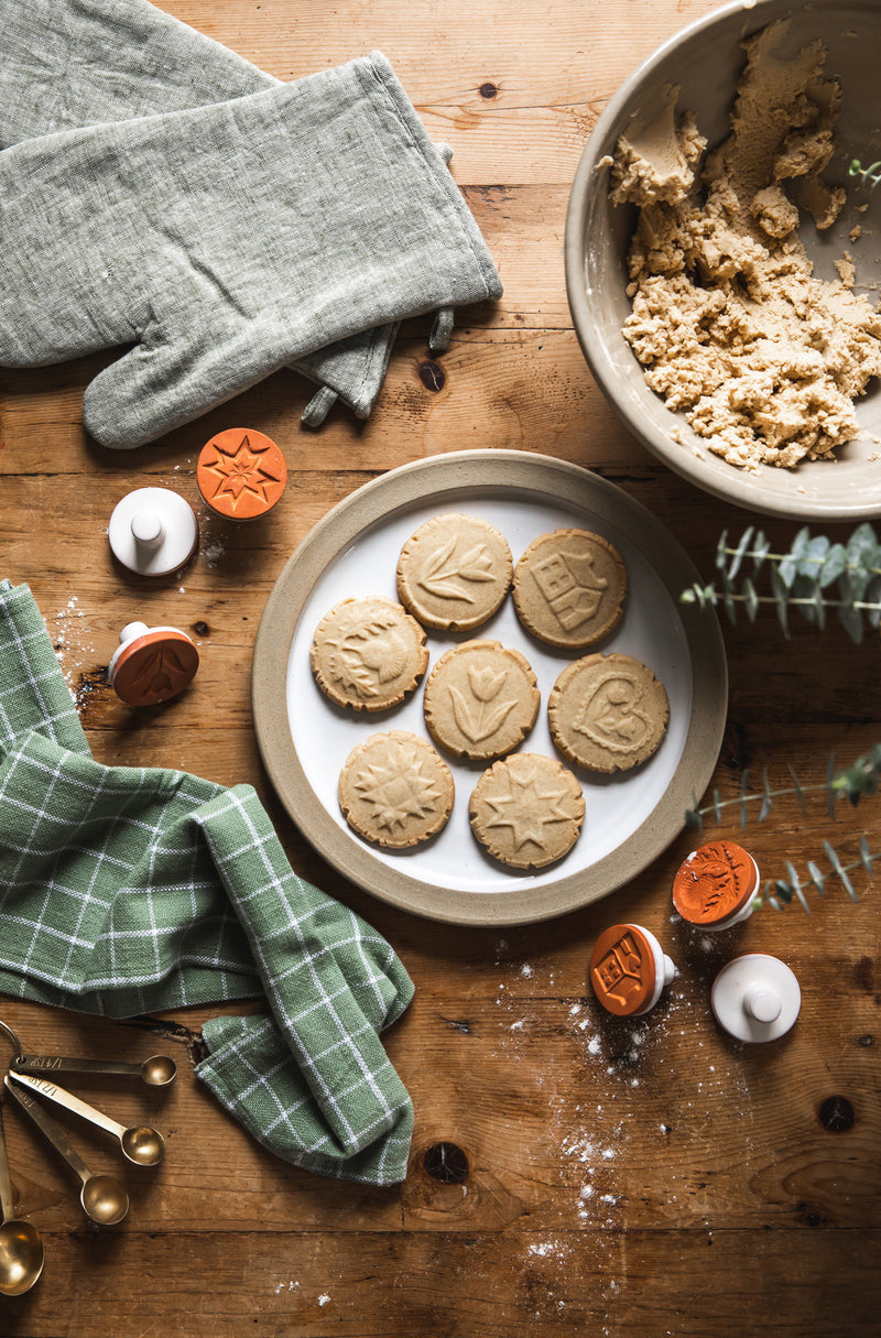 Baker's Cookie Stamp - Folk