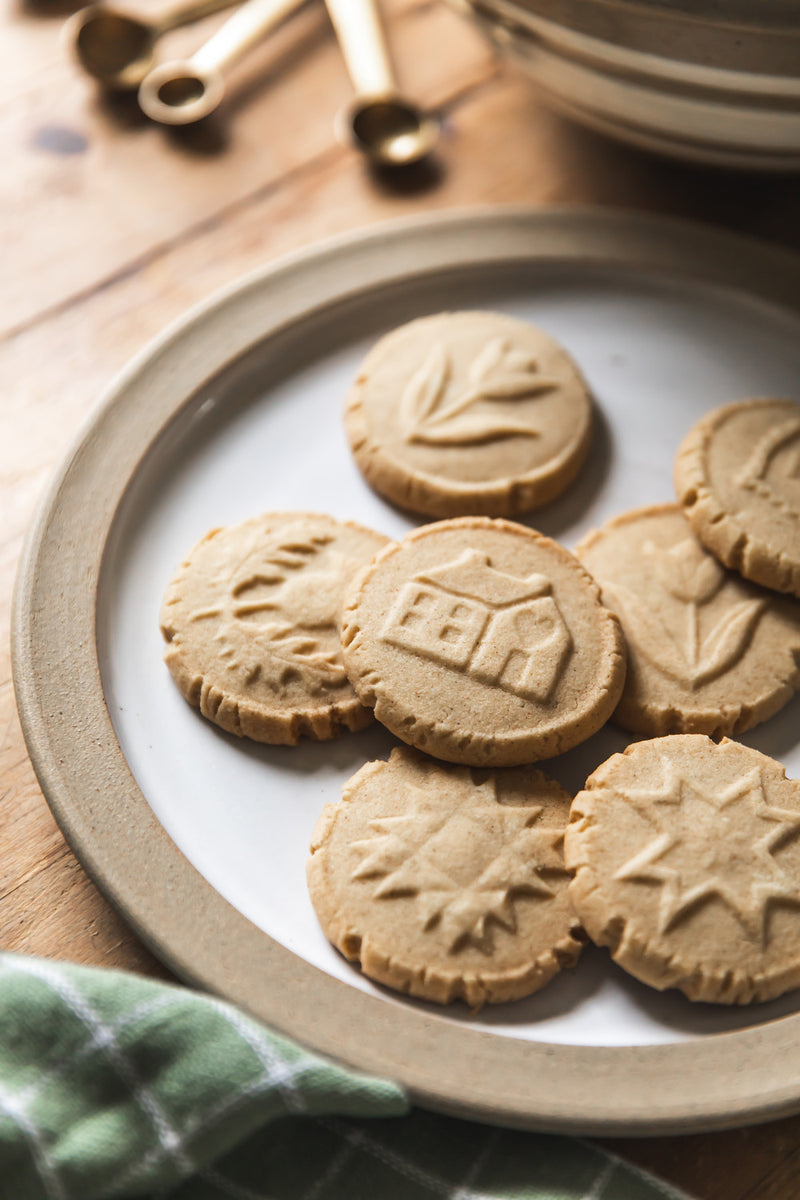 Baker's Cookie Stamp - Quilt