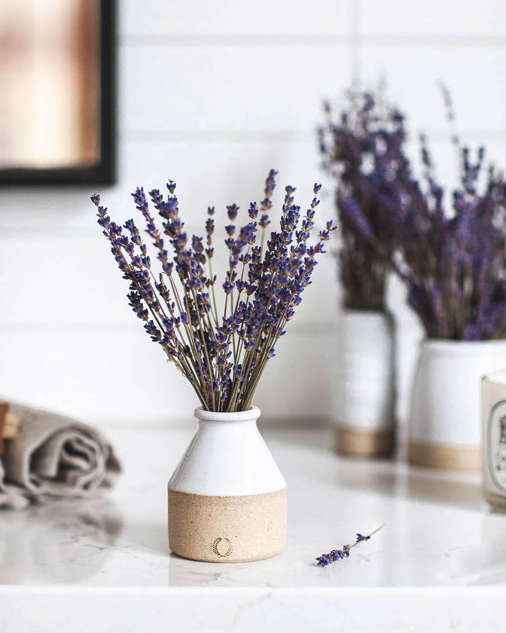 Lavender Vase Set