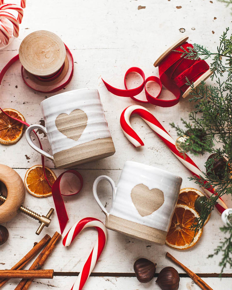 Heart Mug Gift Set