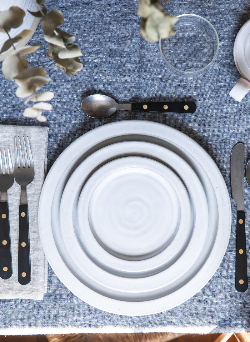 Silo Dinnerware Plate - White