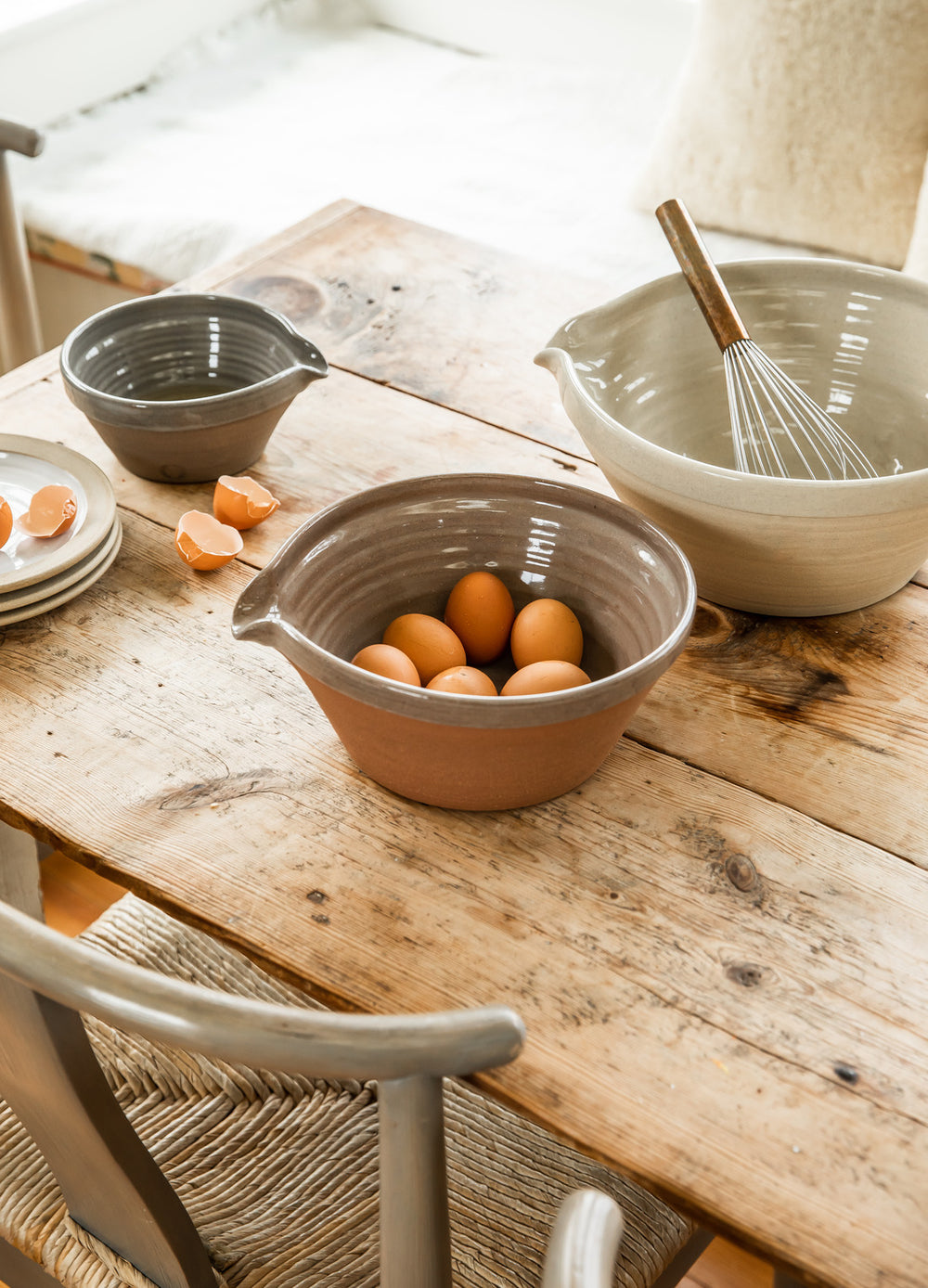 mixing pots Farmhouse Pottery