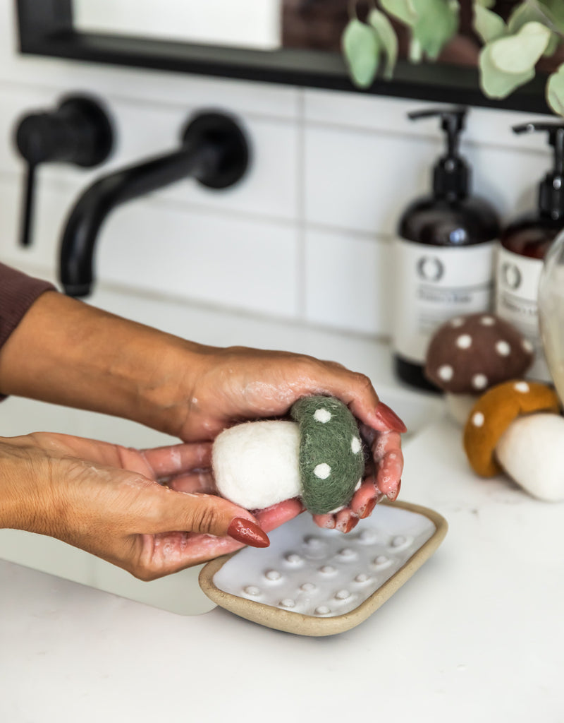 Forager Felted Soap