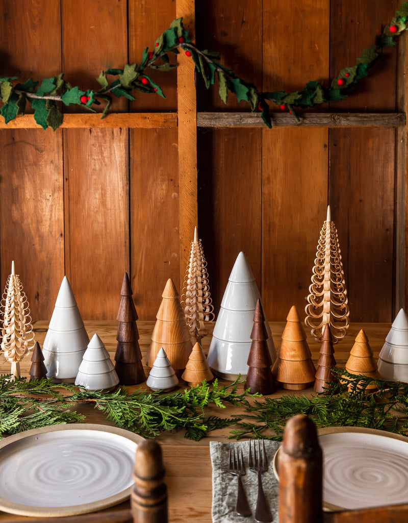 Crafted Woodland Tree - Evergreen