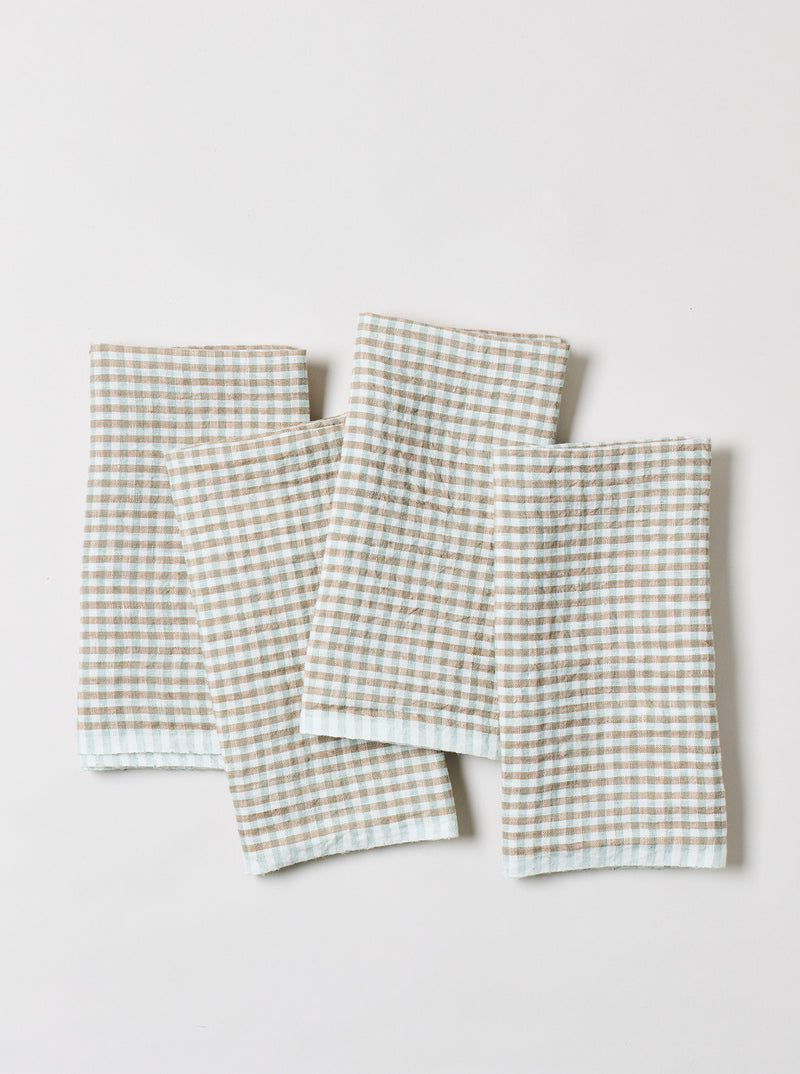 Farmhouse Gingham Napkins