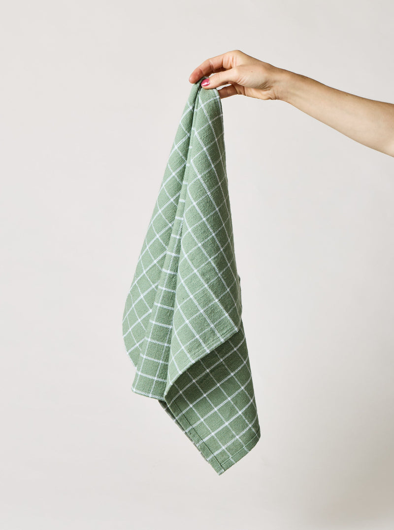 Pantry Cotton Check Kitchen Towels