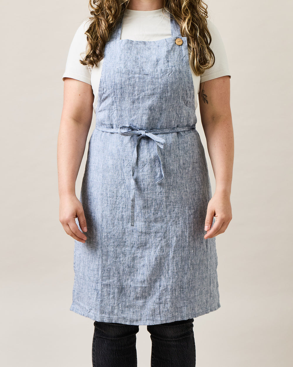Farmhouse Pottery - Washed Linen Apron