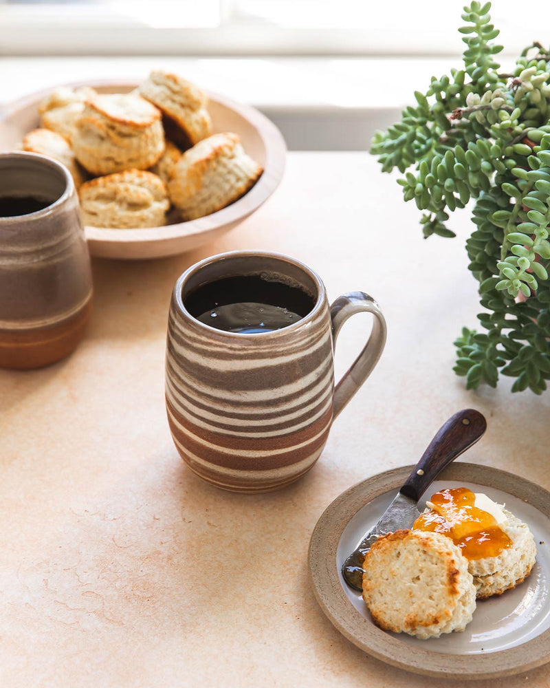 Marbled Stone Mug