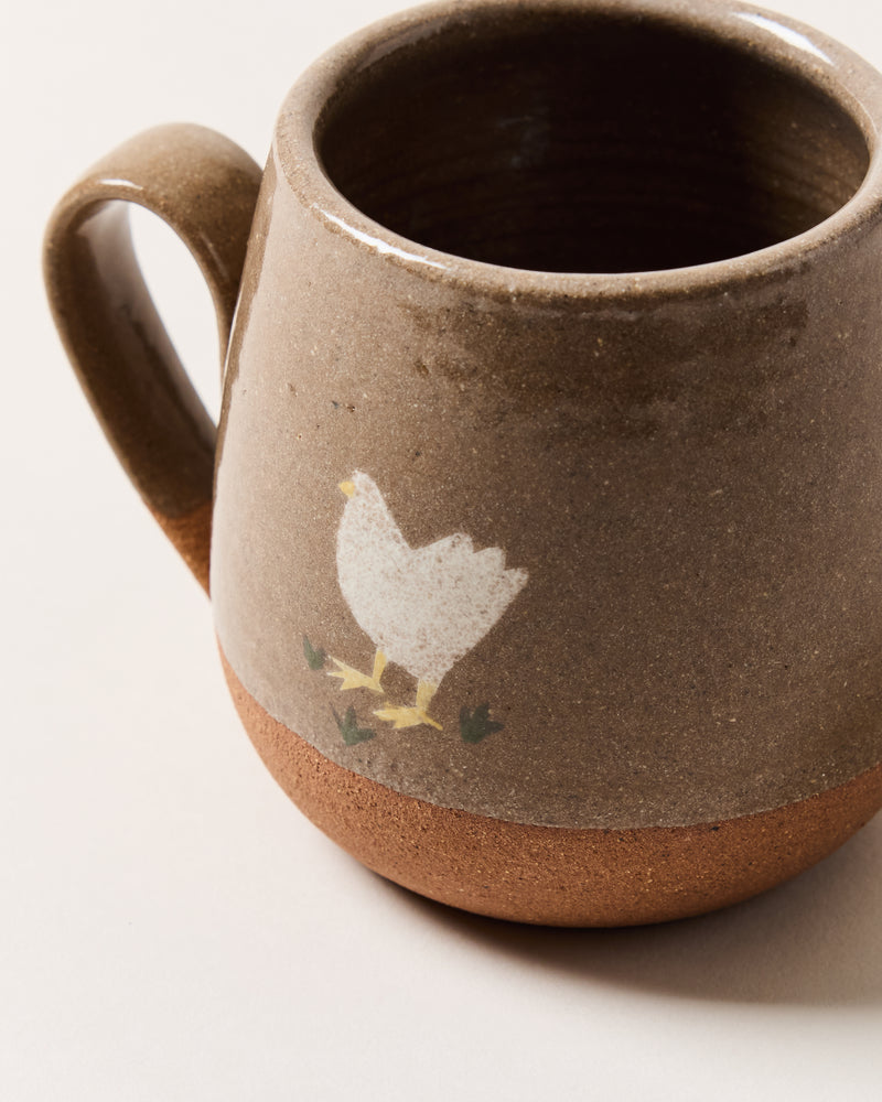Handmade Hen Mug - Second