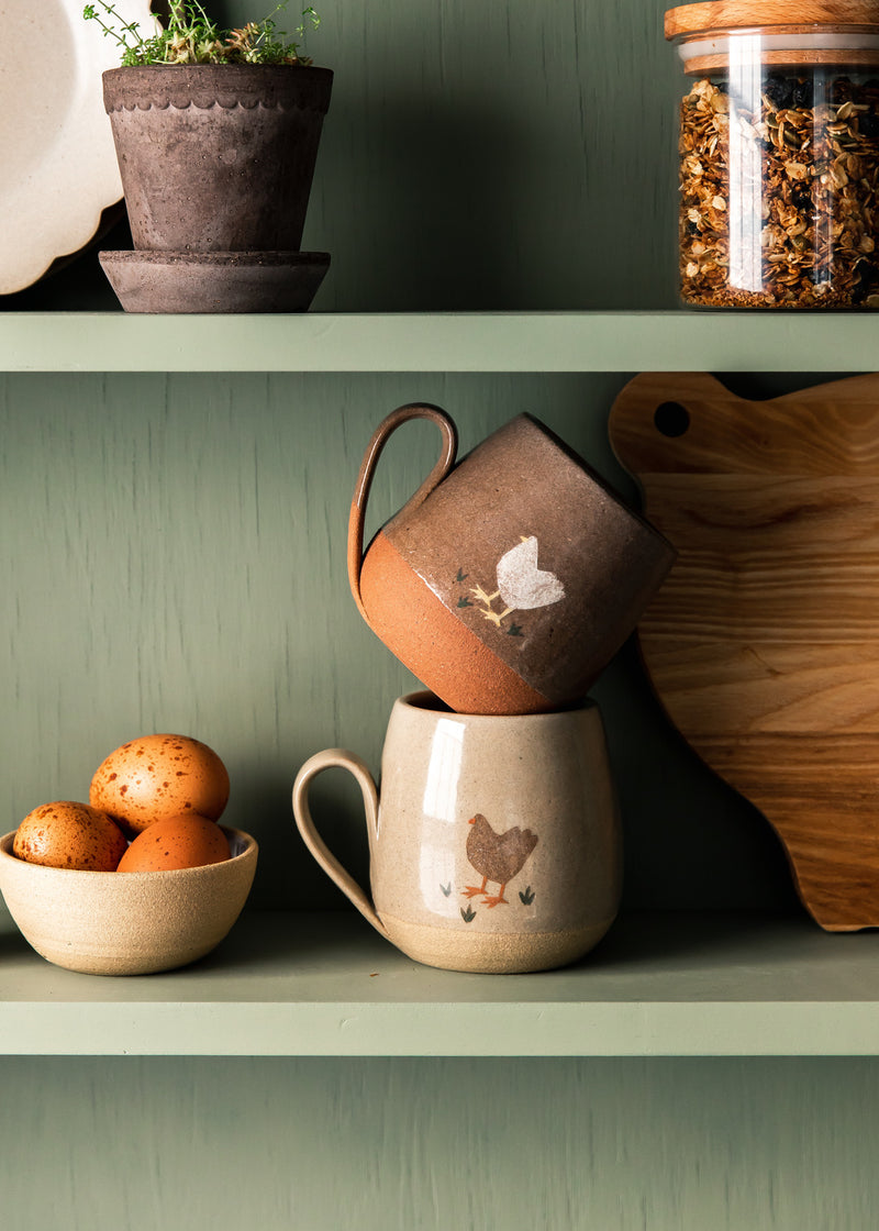 Collector's Edition Handmade Hen Mug