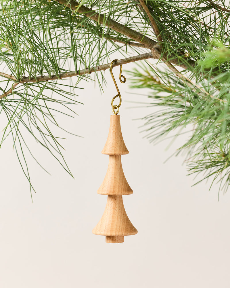 Crafted Wooden Tree Ornaments