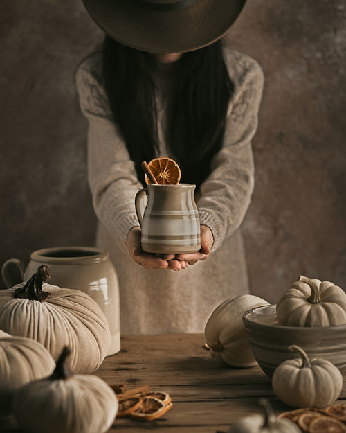 Orange Pumpkin Spice Latte