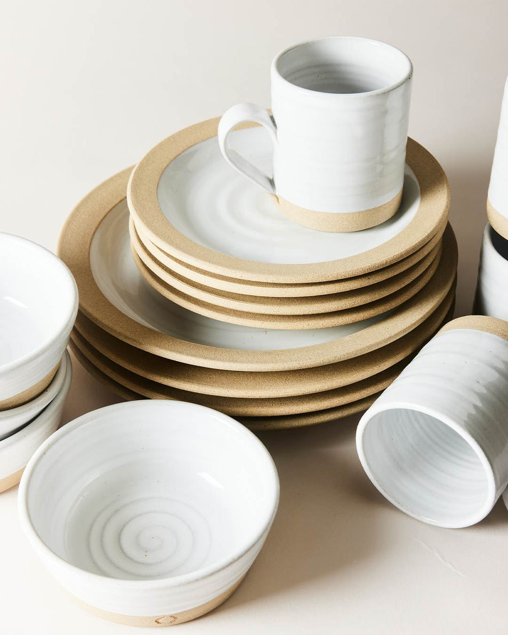 Silo Dinnerware Place Setting – Farmhouse Pottery