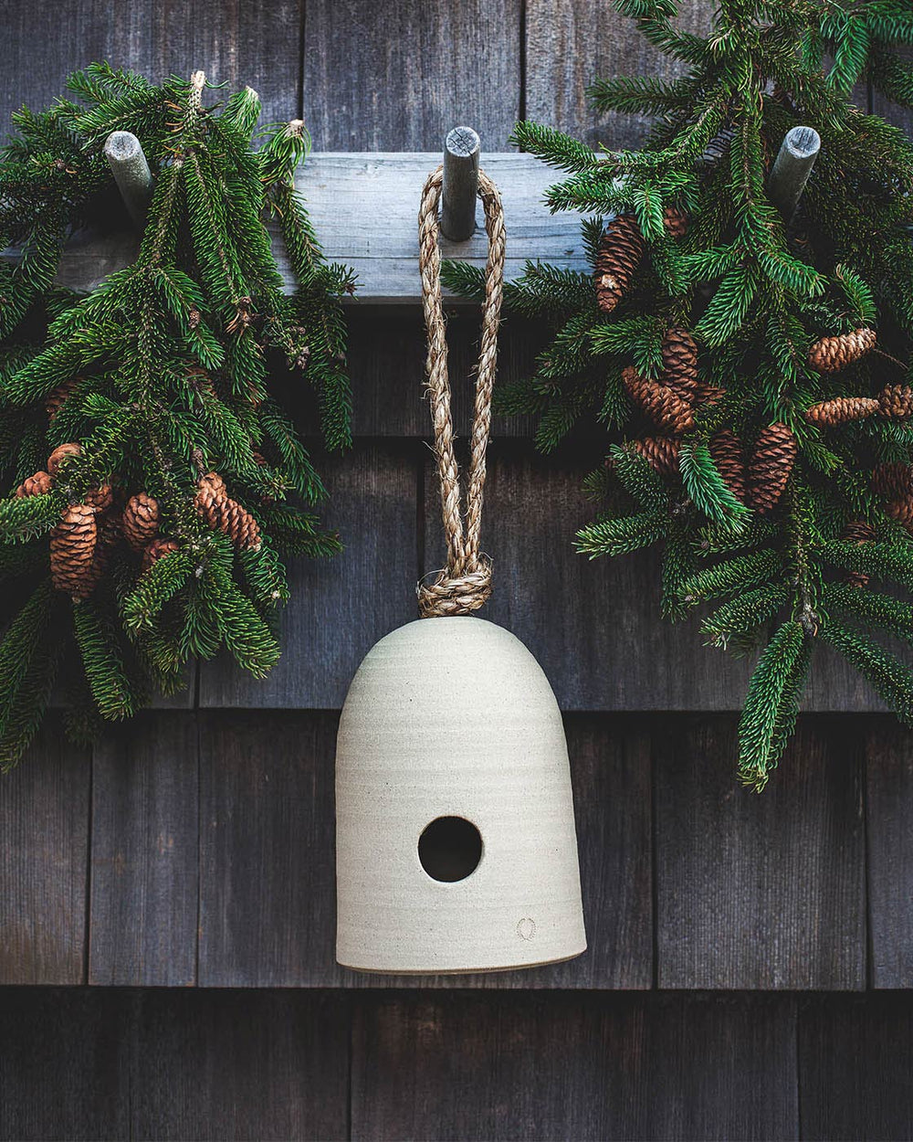 Fieldstone Hanging Bird Shelter - Second