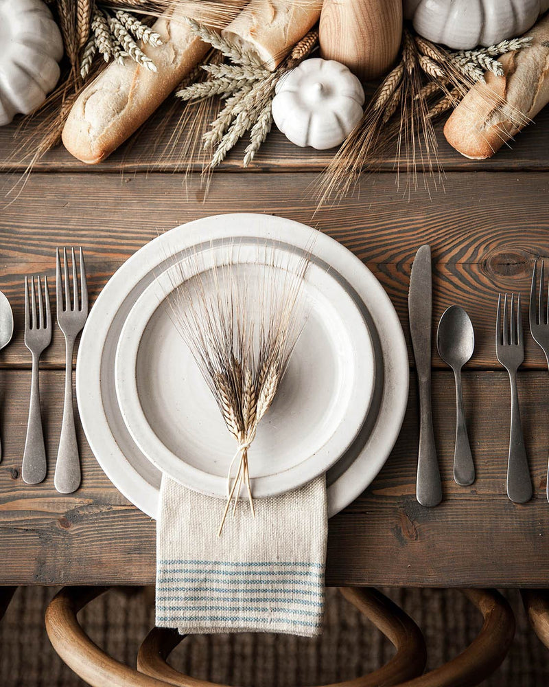 Silo Dinnerware Place Setting - White