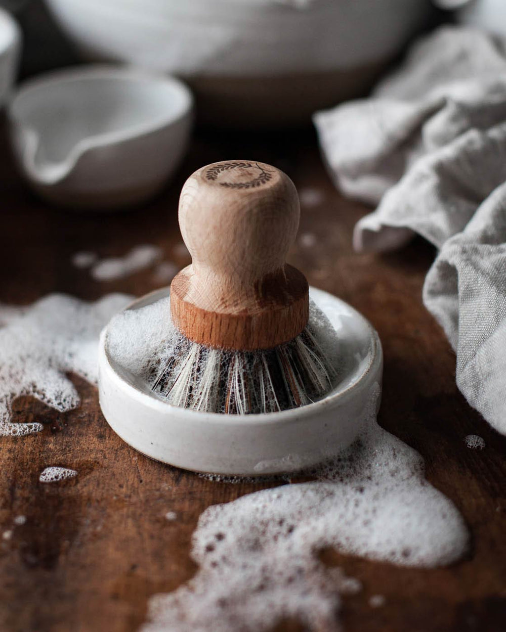Laurel Pot Brush Set – Farmhouse Pottery
