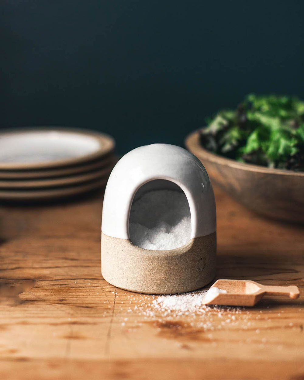 Beehive Salt Cellar & Spoon - Second