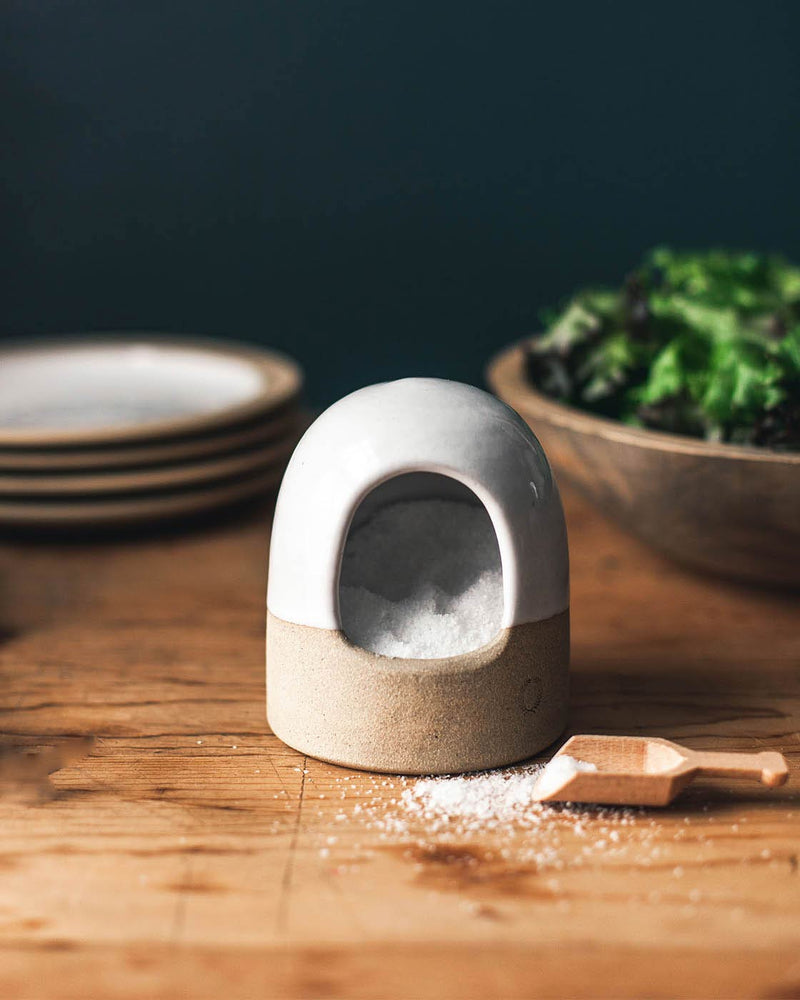 Beehive Salt Cellar & Spoon - Second