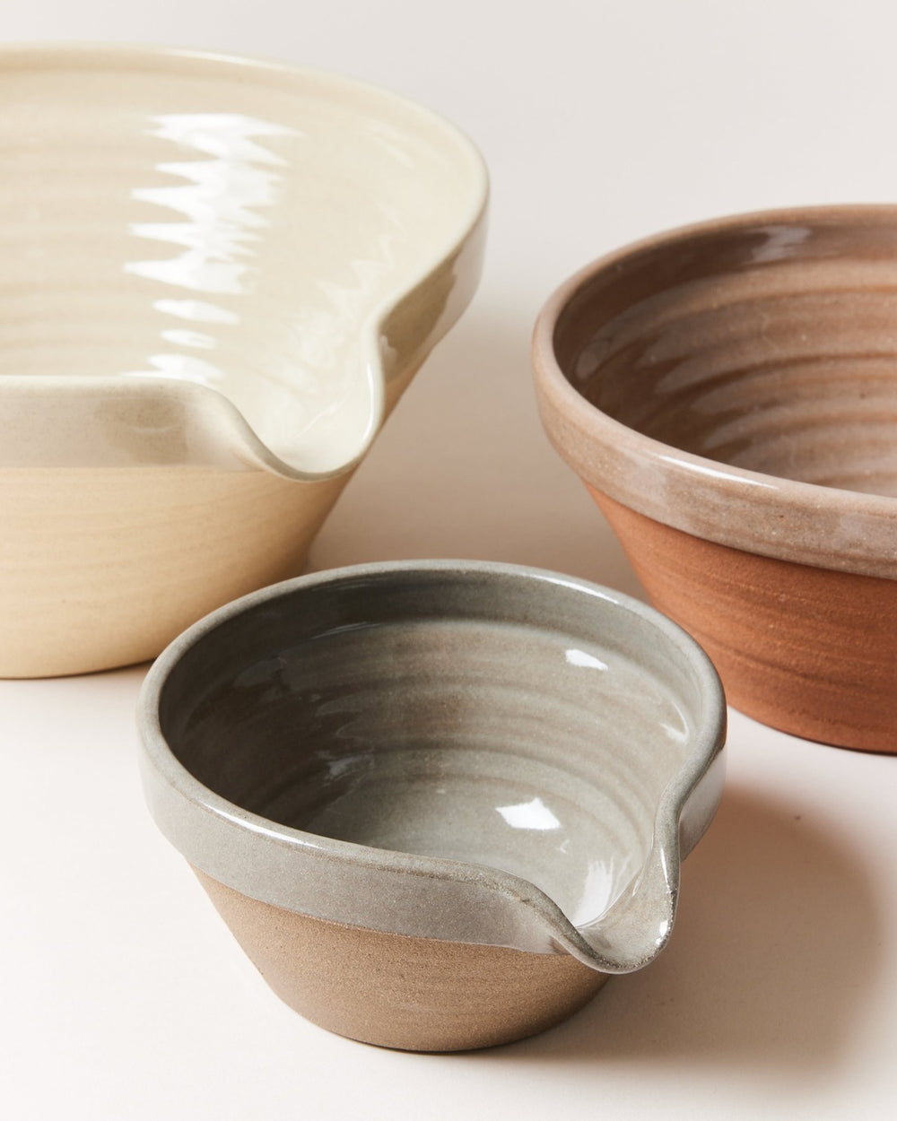 mixing pots Farmhouse Pottery