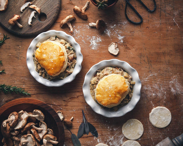 Chicken & Mushroom Pot Pie