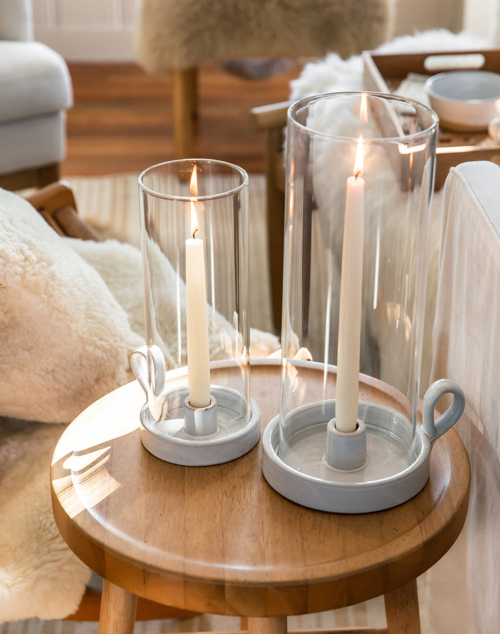 siip Candle&holder　キャンドル Farmhouse Pottery - Silo Taper Hurricane