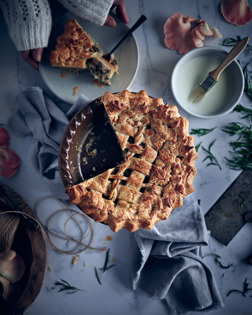 Mushroom Miso Pie