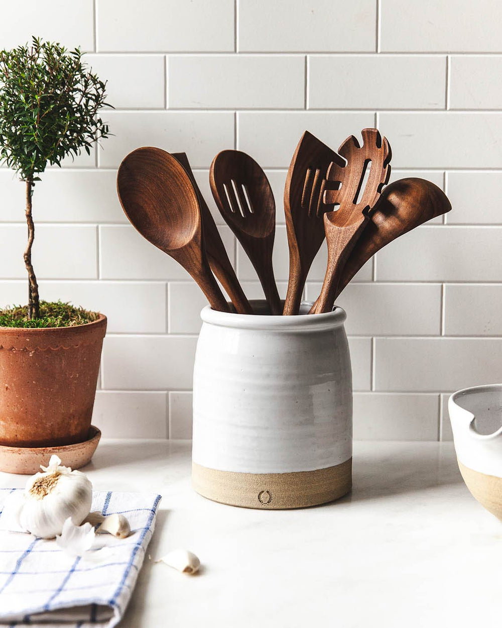 Farmhouse Pottery - Essential Kitchen Utensils - Set of 6