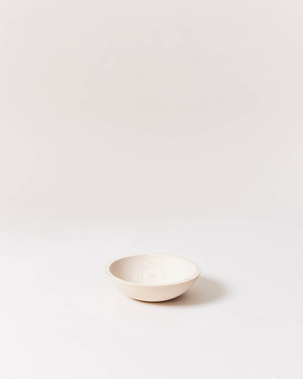 Crafted Wooden Bowls - White