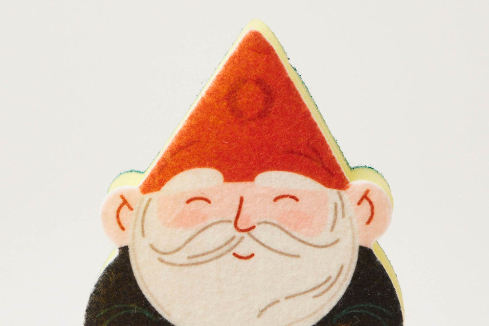 Gnome Sponge with Simple Sponge Holder