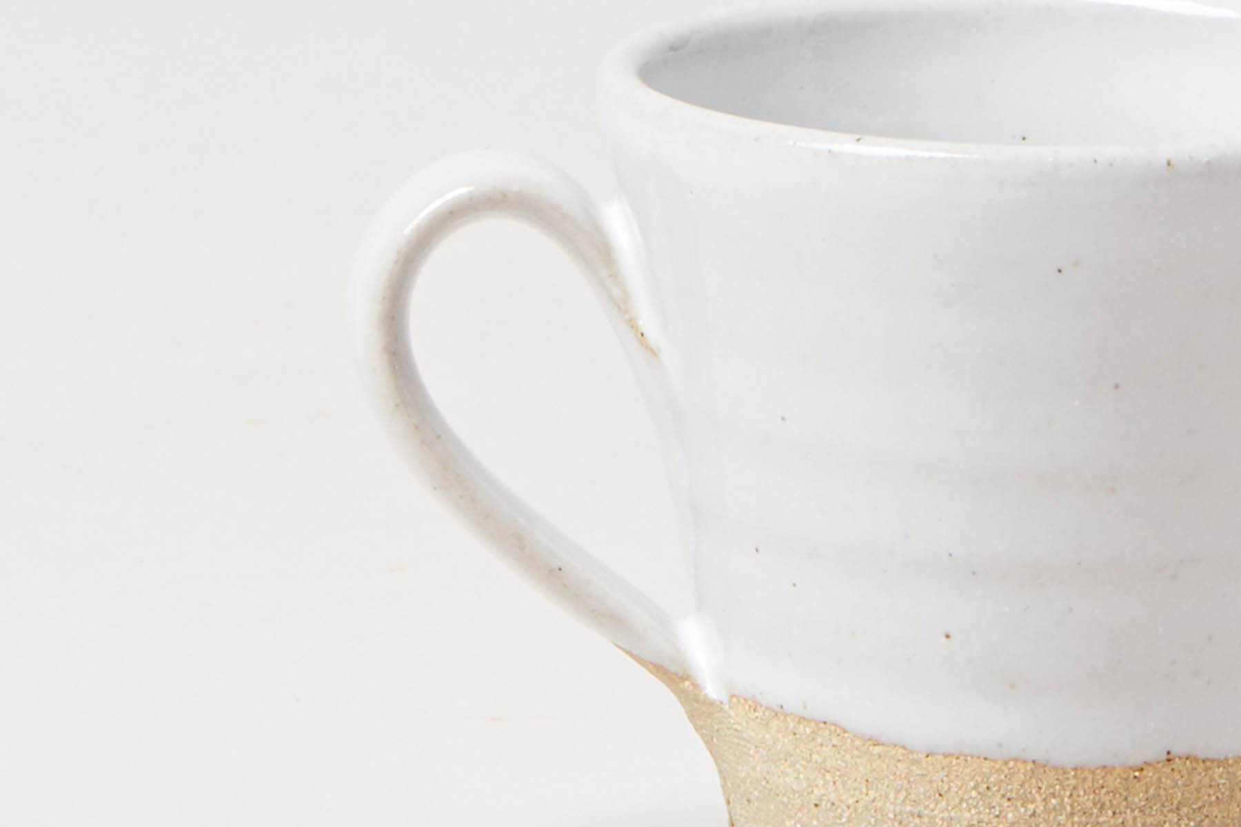 White Modern Pottery Espresso Coffee Cup 70 ml / 2.3 oz – Mad About Pottery