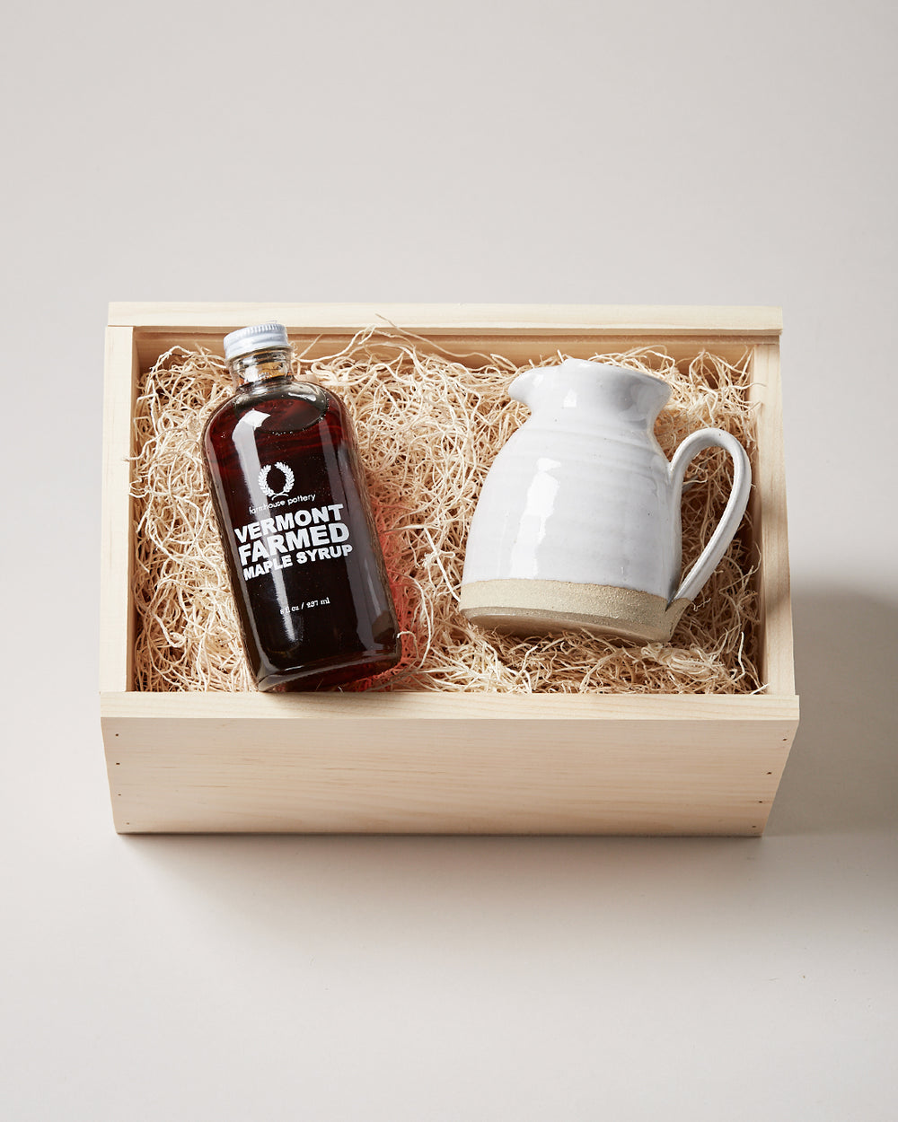 Maple Syrup & Bell Pitcher Gift Set