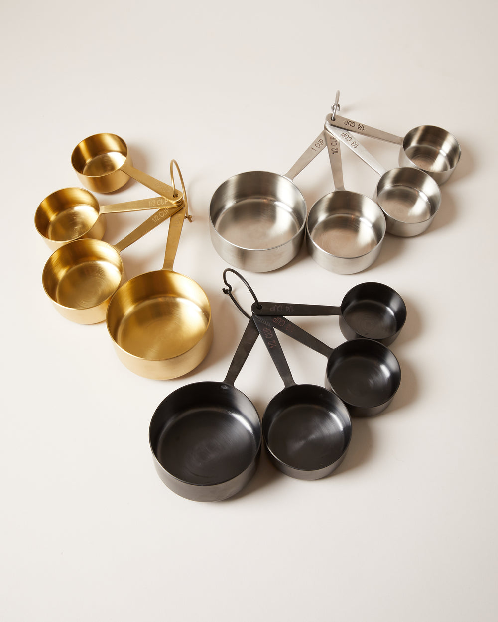Stowe Measuring Cups - Brushed Gold Color: Brushed Gold