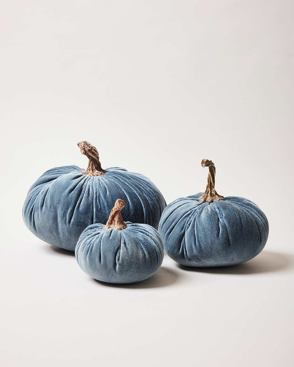 Harvest Pumpkins - Slate Blue