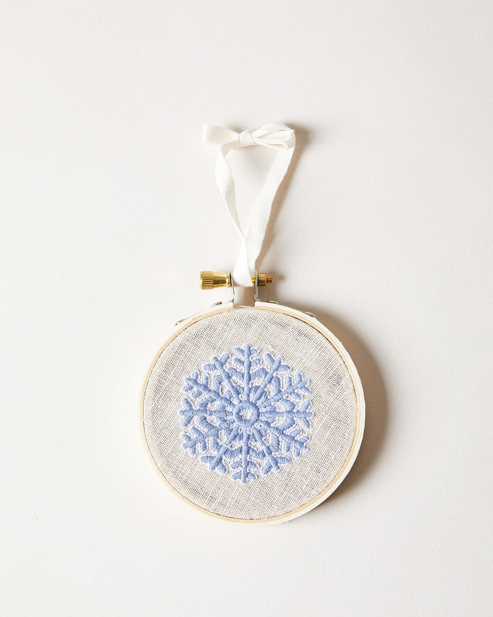 Nordic Embroidered Ornament - Dusk