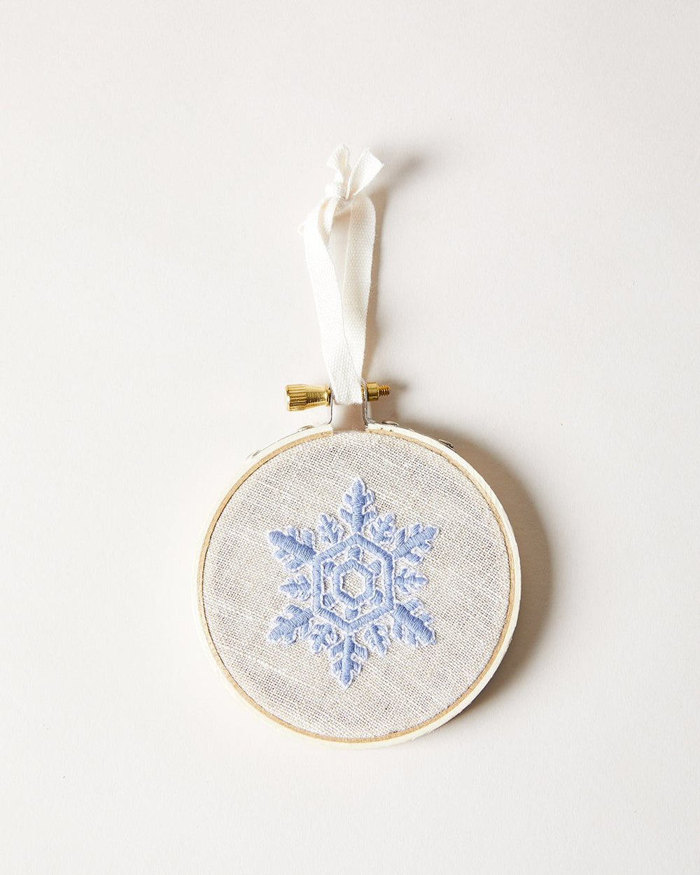 Nordic Embroidered Ornament - Dusk