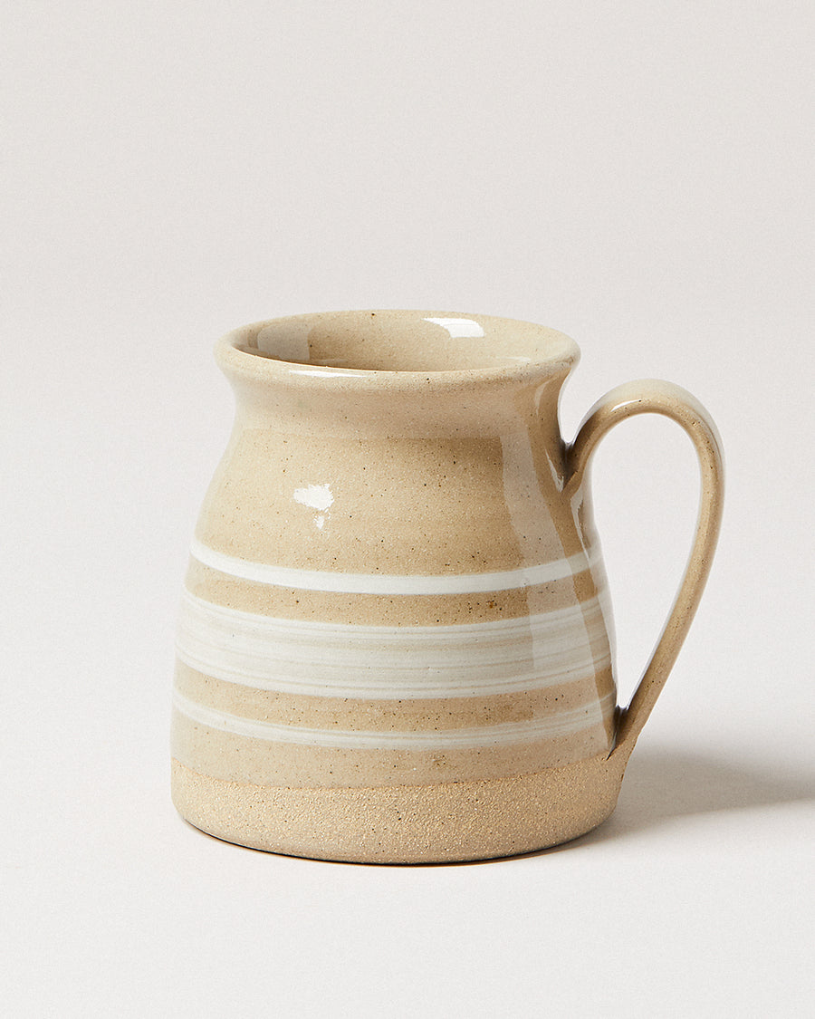 Farmhouse Yellow Ceramic Mugs Without Handles ׀ Mad About Pottery