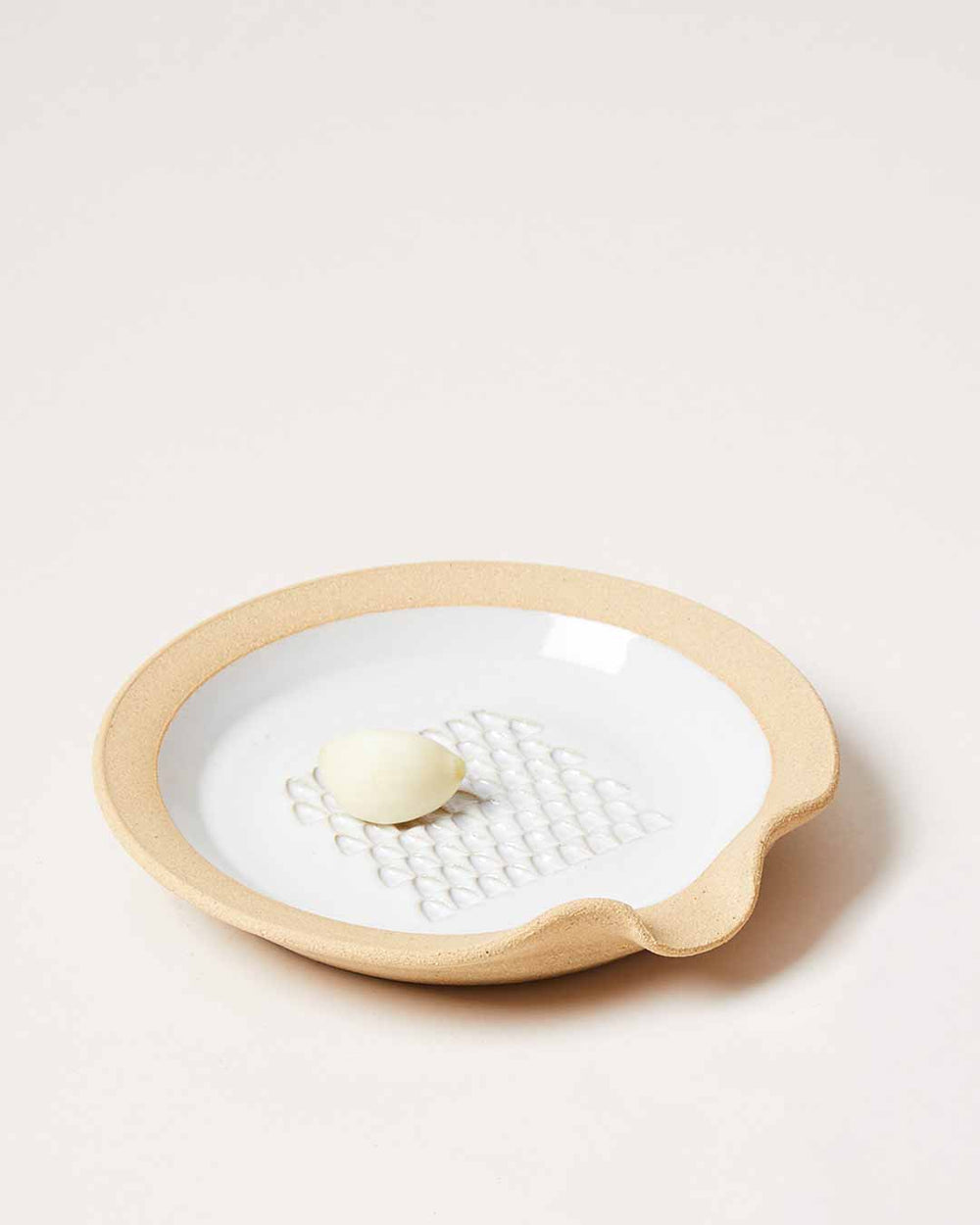 Handmade Pottery Garlic Grater Plate Ceramic Grater Dish Handmade