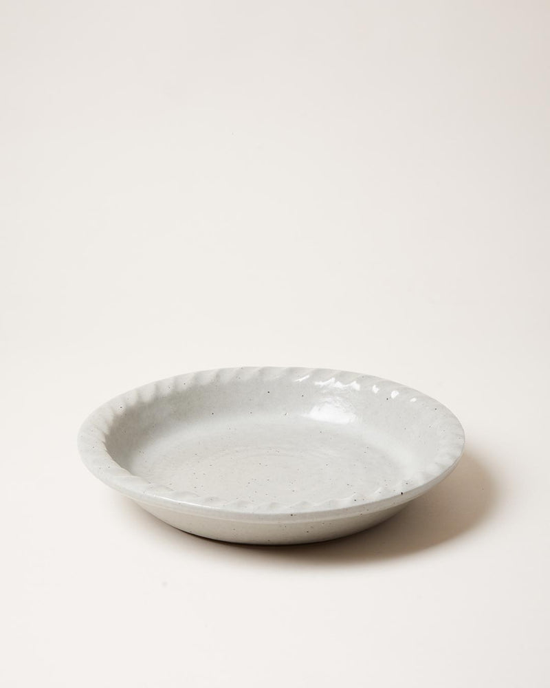 Agrarian Pie Dish - Stone