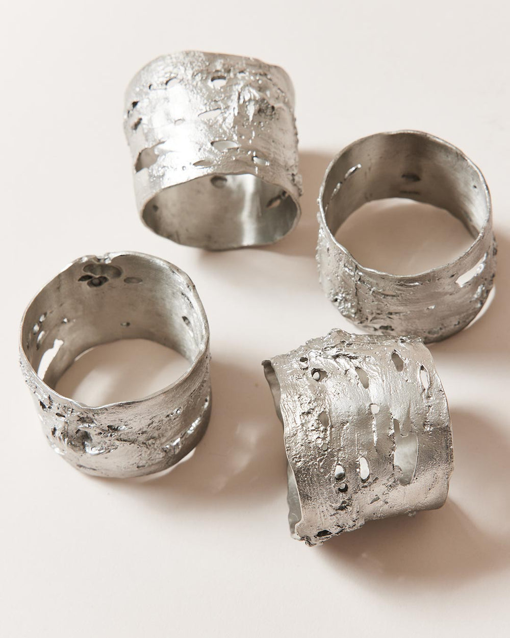 Birch Napkin Ring - Set of 4