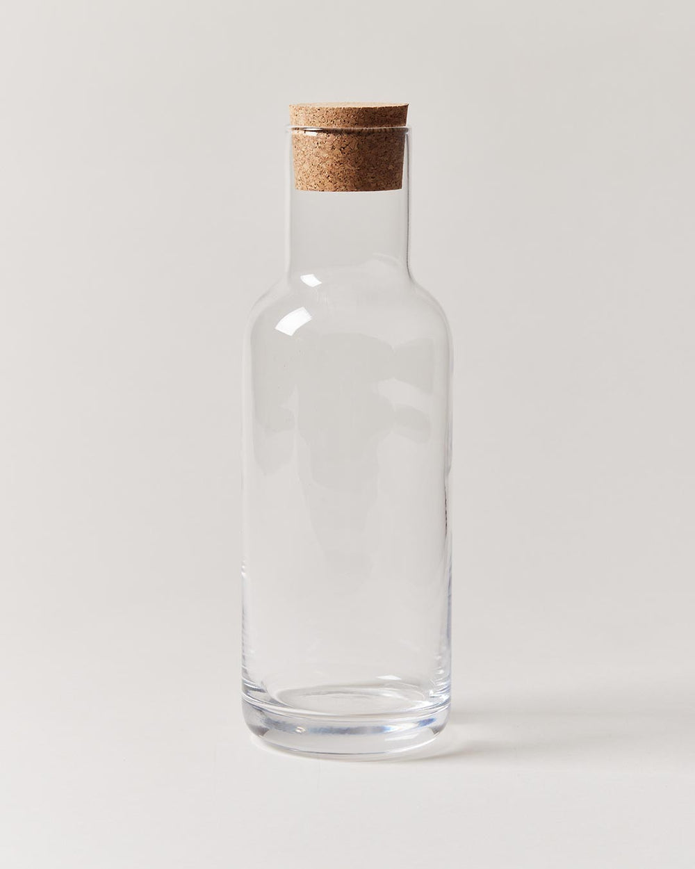 Cork Topped Glass Carafe