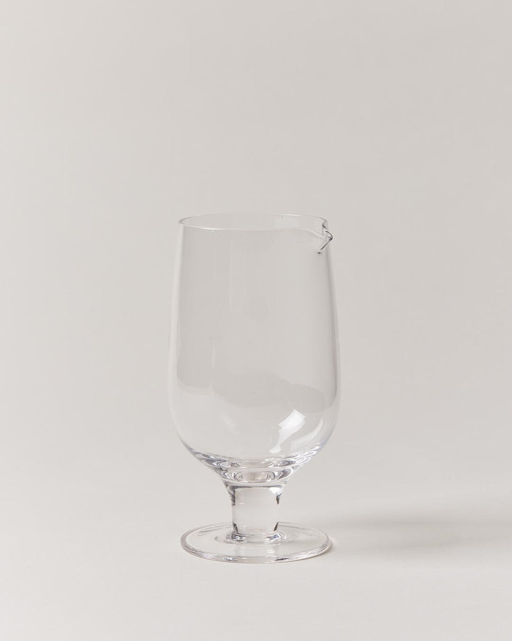 Footed Crystal Mixing Glass
