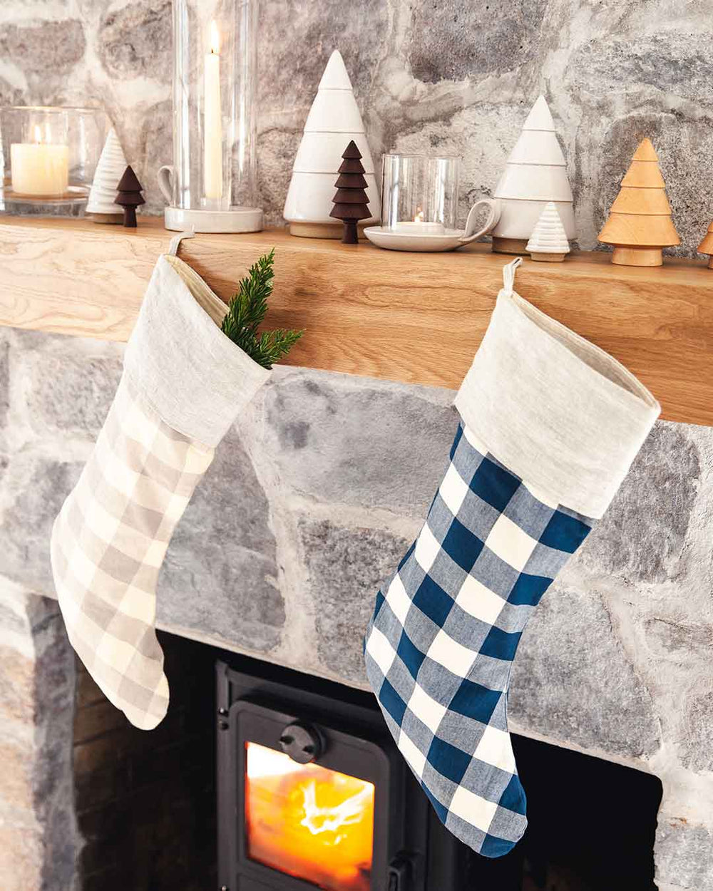 Farmer's Gingham Stockings