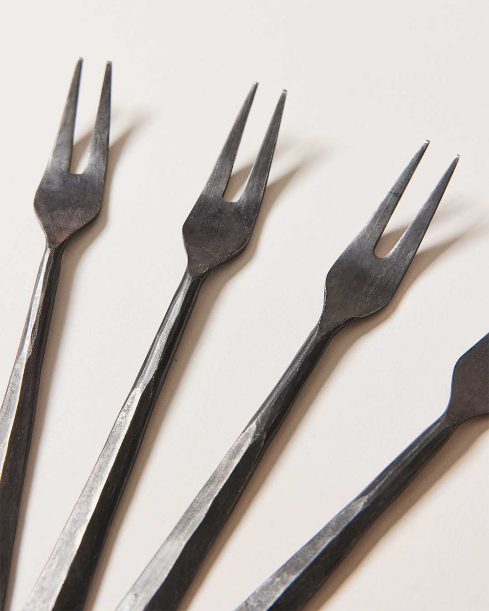 Forged Appetizer Forks - Set of 4